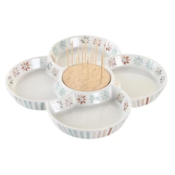 Kínáló előételhez 22x22x3 cm