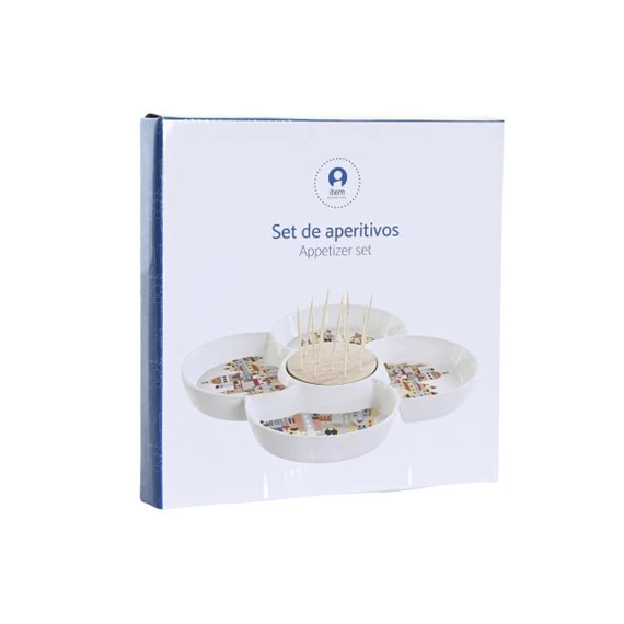 Kínáló előételhez 22x22x7 cm