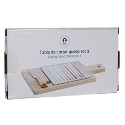 Kínáló szett előételhez 21,5x11,8x1,5 cm S/3