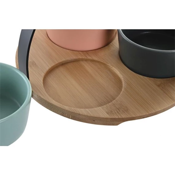 Kínáló szett előételhez 20x20x14 cm S/4