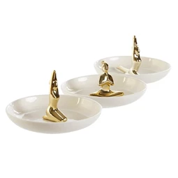 Kistálca jóga figurával 11x11x6,5 cm 3 féle