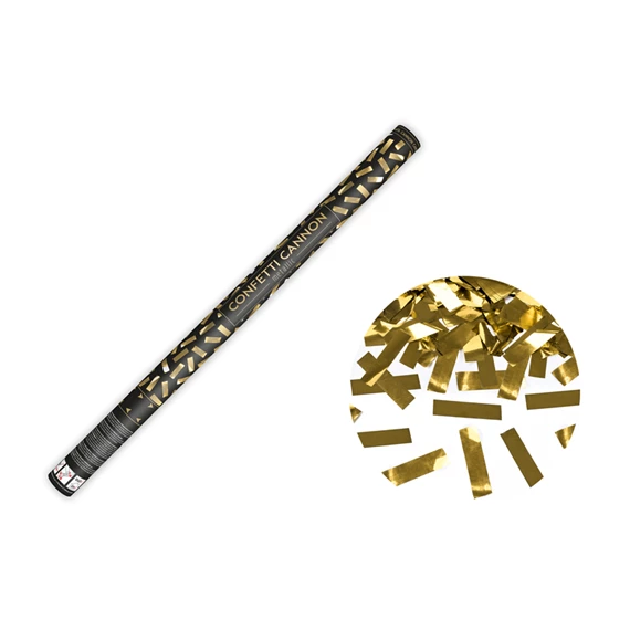 Konfetti ágyú arany 80 cm