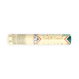 Konfetti ágyú cirkusz, mix, 20 cm