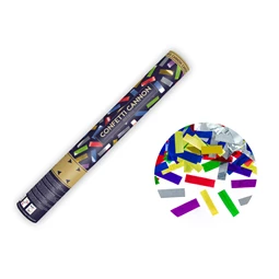 Konfetti ágyú, mix, 40cm