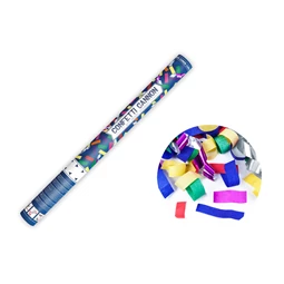 Konfetti és szerpentin ágyú mix 60 cm