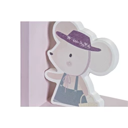 Könyvtámasz egérrel 12,5x9,5x14,5 cm 2 féle