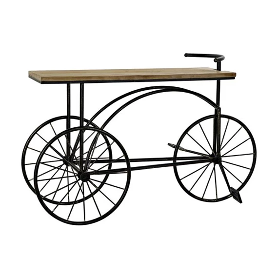 Konzol asztal 128x40x82 cm