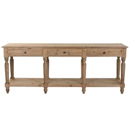 Konzol asztal 200x55x78 cm