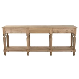 Konzol asztal 200x55x78 cm