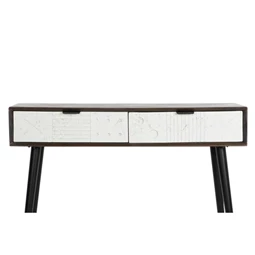 Konzolasztal 105x35x77 cm