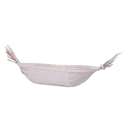 Kosár bélelt, csónak alakú 63x10 cm