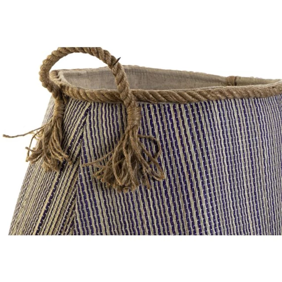 Kosár fonott 40x40x45 cm 2 féle