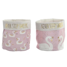 Kosár hattyús 15x15x16 cm 2 féle