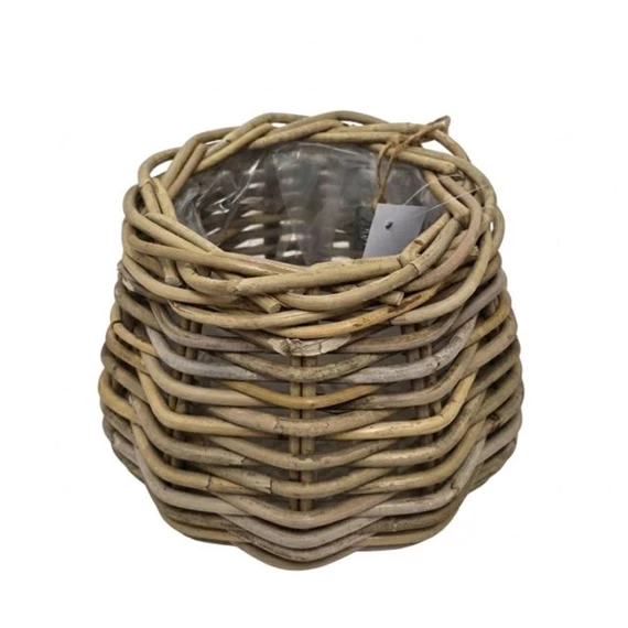 Kosár kerek bélelt 23x24 cm