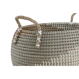 Kosár szett füllel 40x37x29 cm S/2