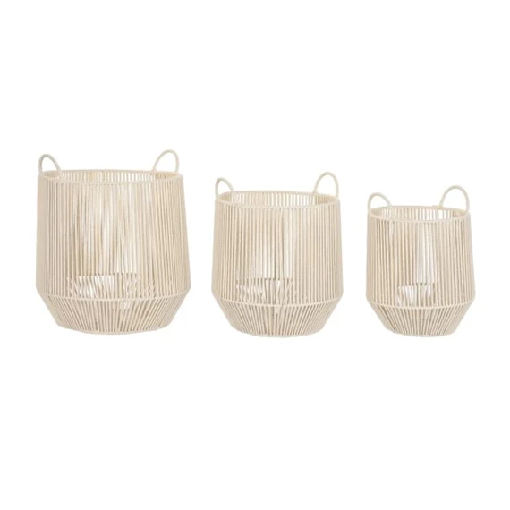 Kosár szett 38x38x45 cm S/3