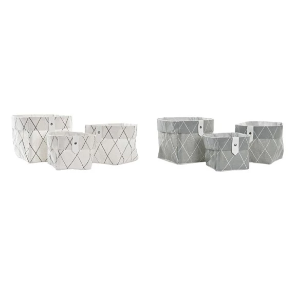 Kosár szett 14x14x14 cm 2 féle S/3