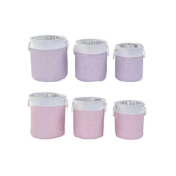 Kosár szett 40x40x49 cm 2 féle S/3