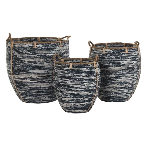 Kosár szett 52x52x60 cm S/3