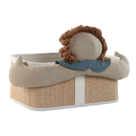 Kosár szett sünis 36x26x16 cm S/2