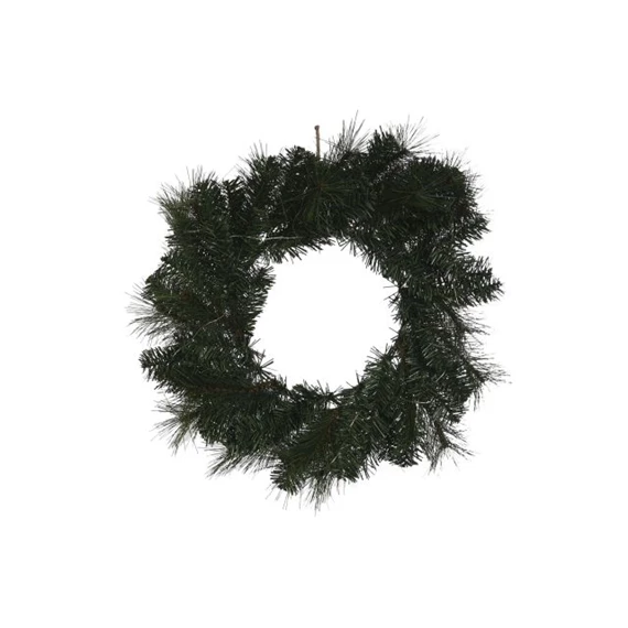 Koszorú fenyő LED-es, akasztós 56x12x56 cm