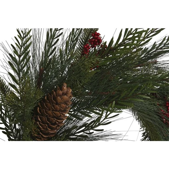 Koszorú fenyő 60x15x60 cm