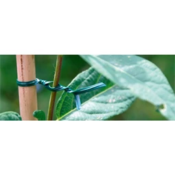 Kötöző növényekhez, műanyaggal bevont drót 2,5 m