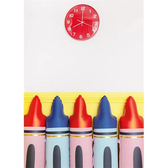 Kréta fólia lufi kék 23x104 cm