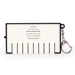 Kulcstartó hanggal, zongora formájú 9x5x2 cm