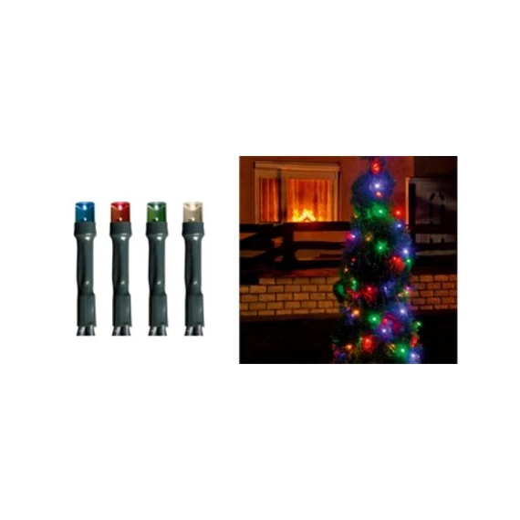 LED-es beltéri fényfüzér, 200 LED, 16 m