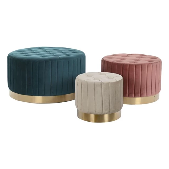 Lábtartó szett 80x80x45 cm S/3