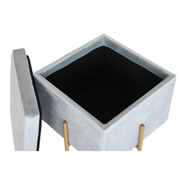 Lábtartó tetővel 45x45x45 cm