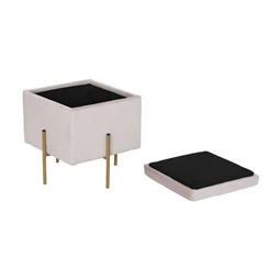 Lábtartó tetővel 45x45x47 cm