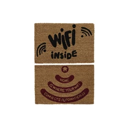 Lábtörlő wifi jel mintás 60x40x1,5 cm 2 féle