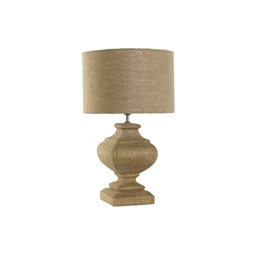 Lámpa asztali faragott 36x36x61 cm