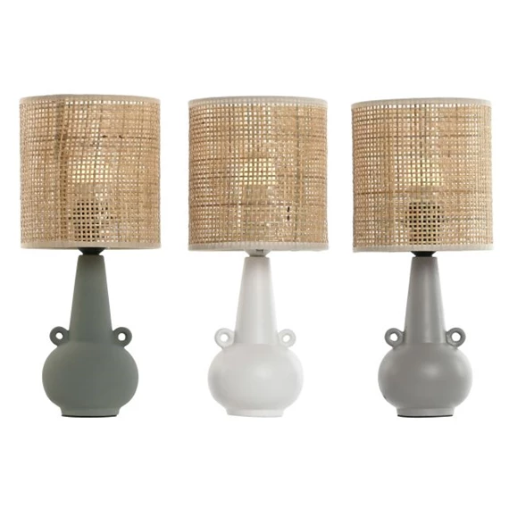 Lámpa asztali 16x16x37 cm 3 féle