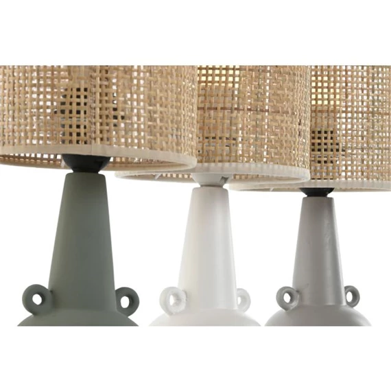 Lámpa asztali 16x16x37 cm 3 féle