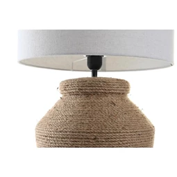 Lámpa asztali, kötéllel 38x38x59 cm