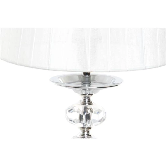 Lámpa asztali, krómozott 22x22x45 cm 2 féle