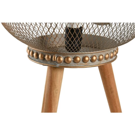 Lámpa asztali, leveles 33x33x51 cm