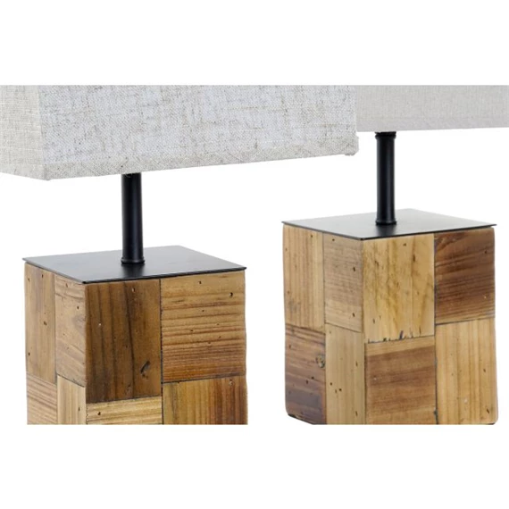 Lámpa asztali 20,5x20,5x40 cm 2 féle