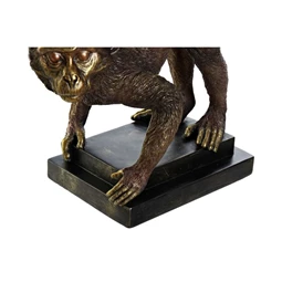 Lámpa asztali, majommal 32,5x30x60 cm 2 féle