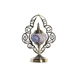 Lámpa asztali, mozaikos 20x15x42 cm 2 féle