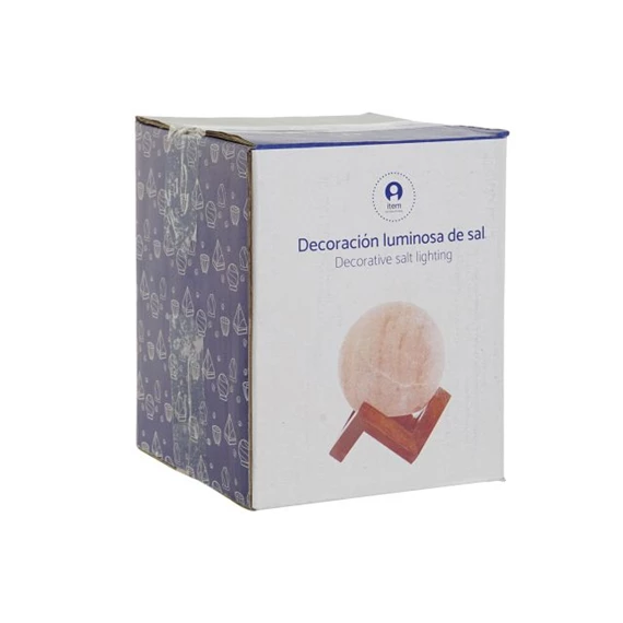 Lámpa asztali sólámpa hold 15x15x20 cm