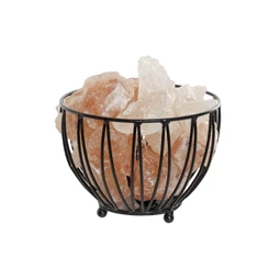 Lámpa asztali, sólámpa 23x23x17 cm