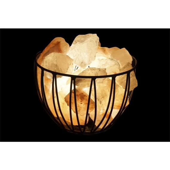 Lámpa asztali, sólámpa 23x23x17 cm