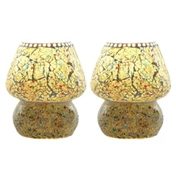 Lámpa asztali 13x13x17 cm 2 féle