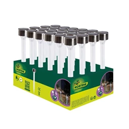 Lámpa leszúrható, szolár 6x33 cm