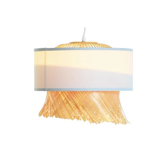 Lámpa mennyezeti, bojtos 40x40x39 cm