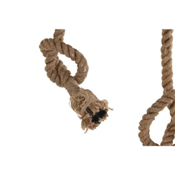 Lámpa mennyezeti, kötéllel 118x15x86 cm